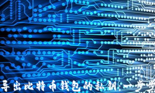 
如何安全导出比特币钱包的私钥：一步步详细指南