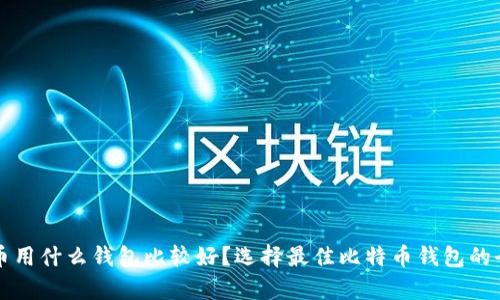 存比特币用什么钱包比较好?选择最佳比特币钱包的全面指南